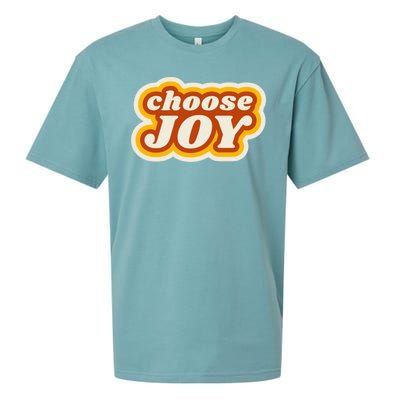 Choose Joy Sueded Cloud Jersey T-Shirt