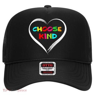 Choose Kind High Crown Mesh Back Trucker Hat