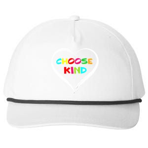 Choose Kind Snapback Five-Panel Rope Hat