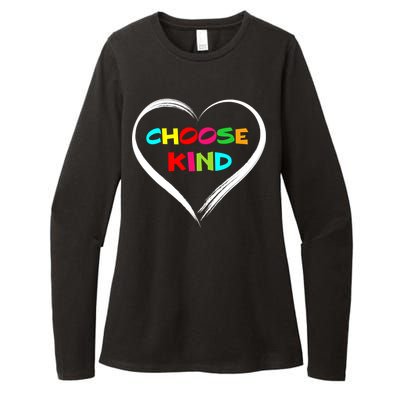 Choose Kind Womens CVC Long Sleeve Shirt