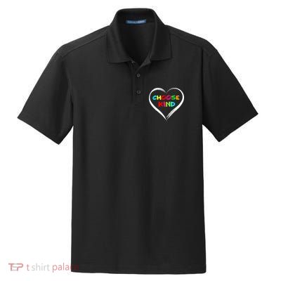 Choose Kind Dry Zone Grid Polo