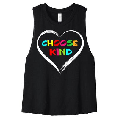 Choose Kind Women's Racerback Cropped Tank