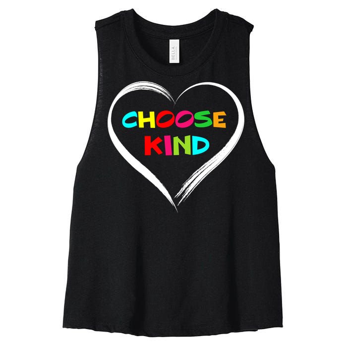 Choose Kind Women's Racerback Cropped Tank