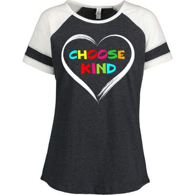 Choose Kind Enza Ladies Jersey Colorblock Tee