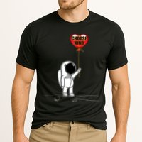 Choose Kind Astronaut Balloon Heart Anti Bullying Cooling Performance Crew T-Shirt