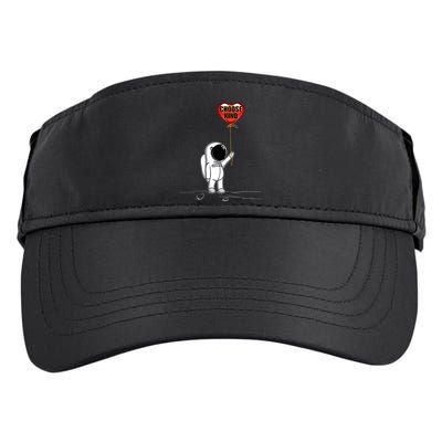 Choose Kind Astronaut Balloon Heart Anti Bullying Adult Drive Performance Visor
