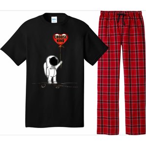 Choose Kind Astronaut Balloon Heart Anti Bullying Pajama Set