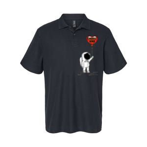 Choose Kind Astronaut Balloon Heart Anti Bullying Softstyle Adult Sport Polo