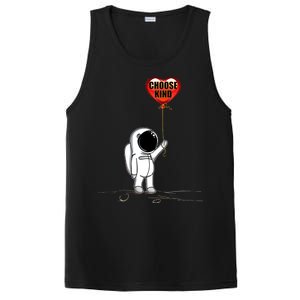 Choose Kind Astronaut Balloon Heart Anti Bullying PosiCharge Competitor Tank