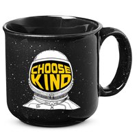 Choose Kind Astronaut Helmet Anti Bullying Message 15oz Campfire Ceramic Mug