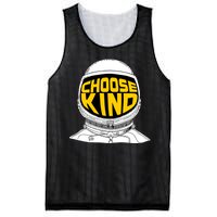 Choose Kind Astronaut Helmet Anti Bullying Message Mesh Reversible Basketball Jersey Tank