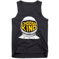 Choose Kind Astronaut Helmet Anti Bullying Message Tank Top