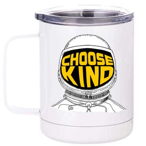 Choose Kind Astronaut Helmet Anti Bullying Message 12 oz Stainless Steel Tumbler Cup