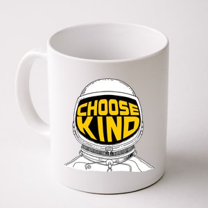 Choose Kind Astronaut Helmet Anti Bullying Message Coffee Mug