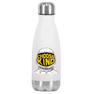 Choose Kind Astronaut Helmet Anti Bullying Message Stainless Steel Insulated Water Bottle