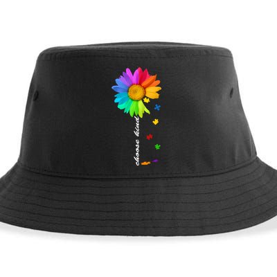 Choose Kind Autism Awareness Sustainable Bucket Hat