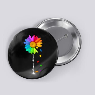 Choose Kind Autism Awareness Button