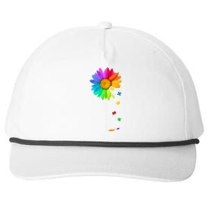 Choose Kind Autism Awareness Snapback Five-Panel Rope Hat