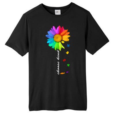 Choose Kind Autism Awareness Tall Fusion ChromaSoft Performance T-Shirt