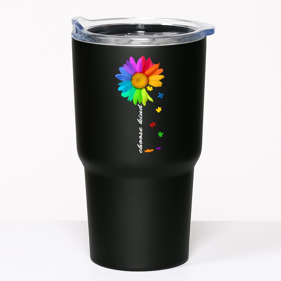 Choose Kind Autism Awareness Tumbler