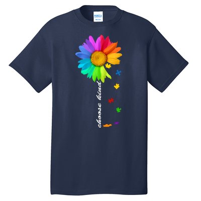 Choose Kind Autism Awareness Tall T-Shirt