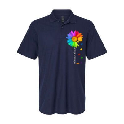 Choose Kind Autism Awareness Softstyle Adult Sport Polo