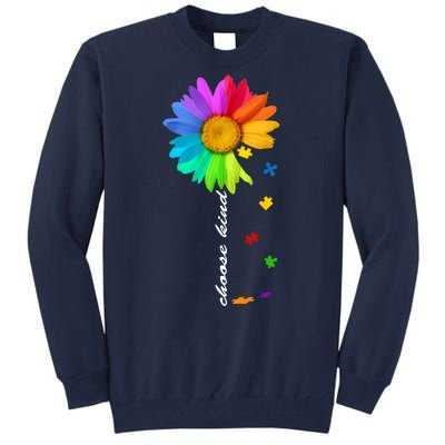 Choose Kind Autism Awareness Tall Sweatshirt