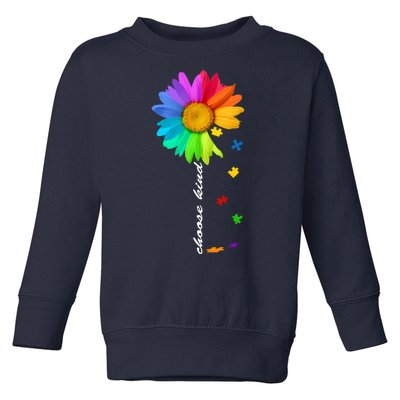 Choose Kind Autism Awareness Toddler Sweatshirt