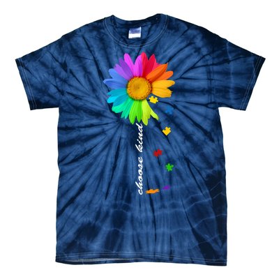 Choose Kind Autism Awareness Tie-Dye T-Shirt