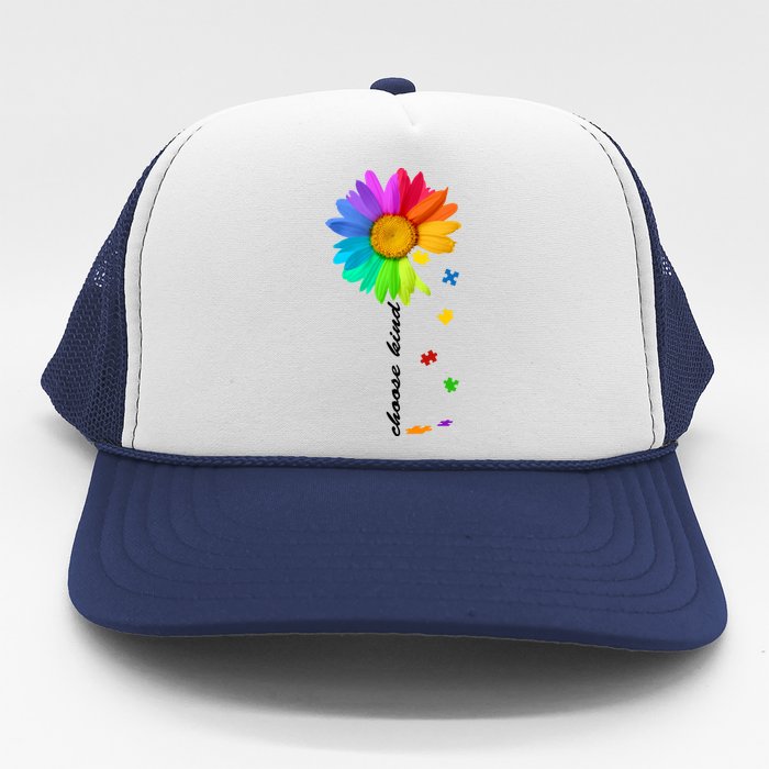 Choose Kind Autism Awareness Trucker Hat