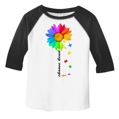 Choose Kind Autism Awareness Toddler Fine Jersey T-Shirt