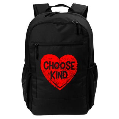 Choose Kind Distressed Heart Anti-Bullying Backpack