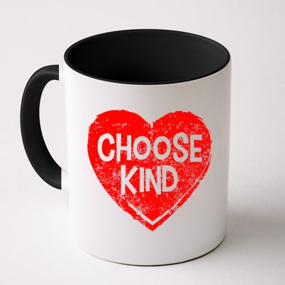 Choose Kind Distressed Heart Anti-Bullying Mug