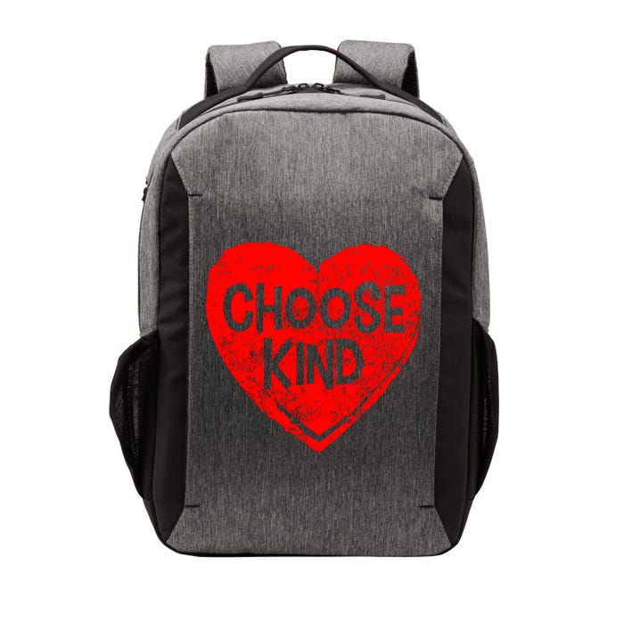 Choose Kind Distressed Heart Anti-Bullying Vector Backpack