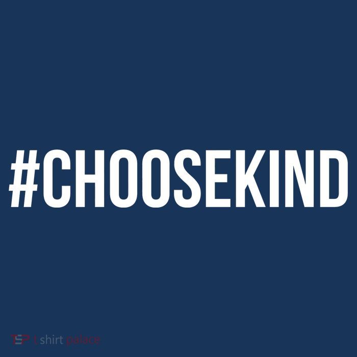 Choose Kind Hashtag #Choosekind Anti Bullying Tall T-Shirt