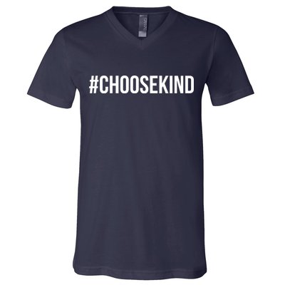 Choose Kind Hashtag #Choosekind Anti Bullying V-Neck T-Shirt