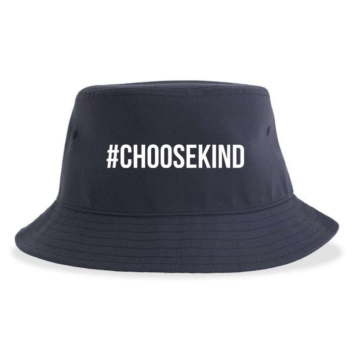 Choose Kind Hashtag #Choosekind Anti Bullying Sustainable Bucket Hat