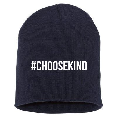 Choose Kind Hashtag #Choosekind Anti Bullying Short Acrylic Beanie