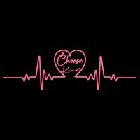 Choose Kind kidness Anti Bullying Heart Cooling Performance Crew T-Shirt