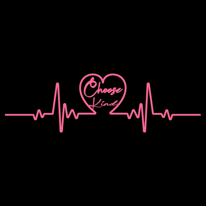 Choose Kind kidness Anti Bullying Heart Cooling Performance Crew T-Shirt