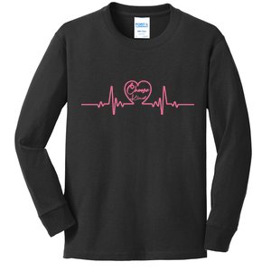 Choose Kind kidness Anti Bullying Heart Kids Long Sleeve Shirt