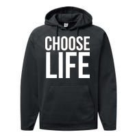 Choose Life Performance Fleece Hoodie