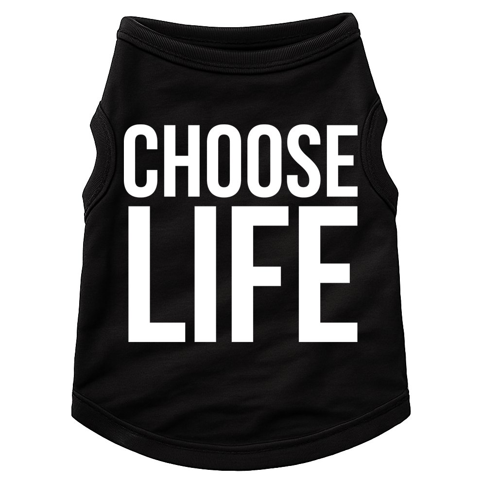 Choose Life Doggie Tank