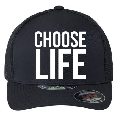 Choose Life Flexfit Unipanel Trucker Cap