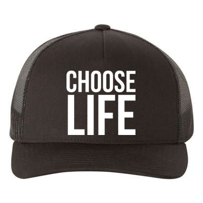 Choose Life Yupoong Adult 5-Panel Trucker Hat