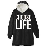 Choose Life Hooded Wearable Blanket