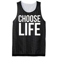 Choose Life Mesh Reversible Basketball Jersey Tank