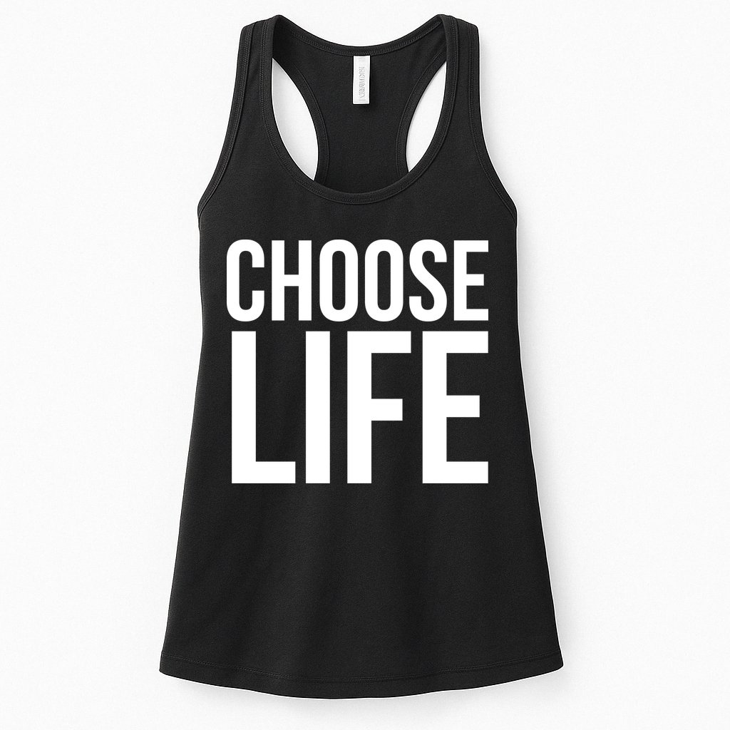 Choose Life Womens Tank Top