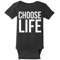 Choose Life Baby Bodysuit