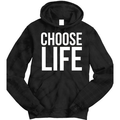 Choose Life Tie Dye Hoodie